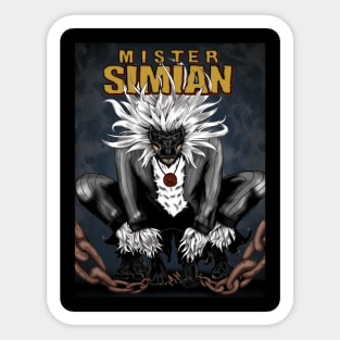 Mister Simian Sticker